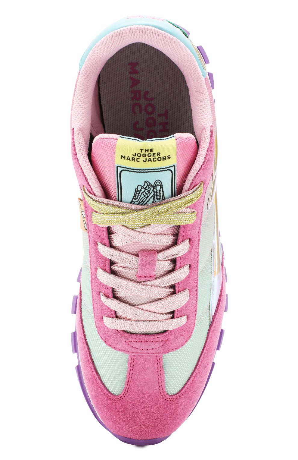 Комбинированные кроссовки jogger MARC JACOBS (THE), арт. M9002244, фото 5