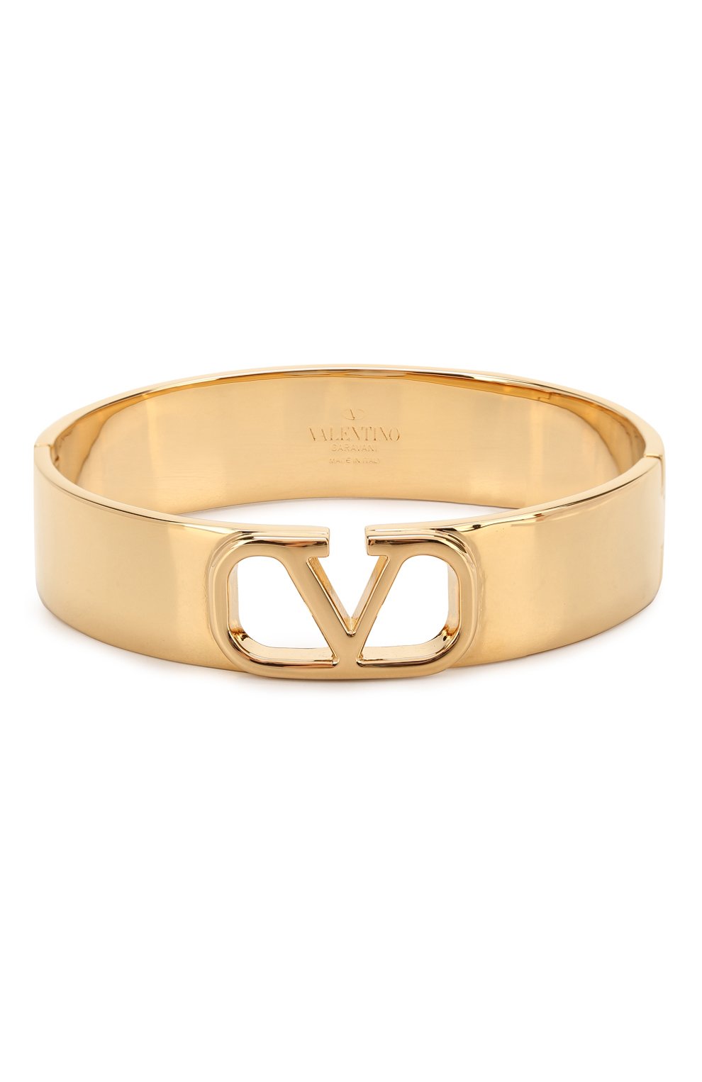 Браслет go logo VALENTINO золотого цвета по цене 25250 руб., арт. SW0J0D07/MET, фото 1 Браслет go logo VALENTINO, арт. SW0J0D07/MET, фото 1