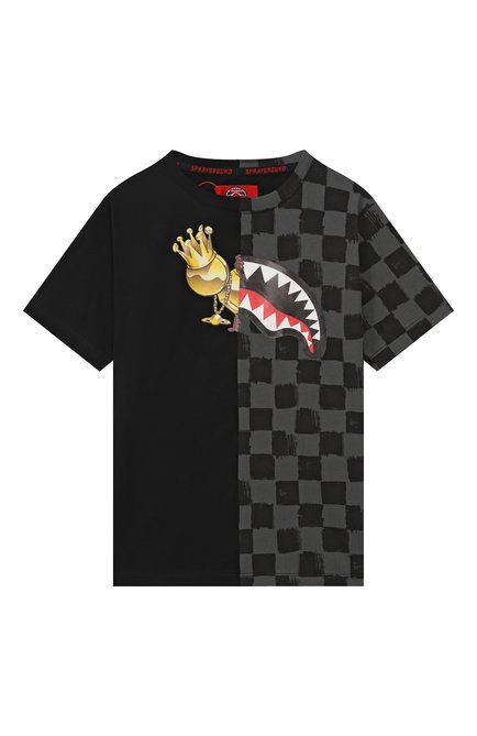 Хлопковая футболка SPRAYGROUND, арт. SPY1354