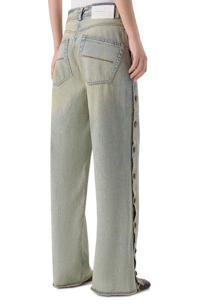 Джинсы ISABEL BENENATO голубого цвета по цене 92150 руб., арт. DW52DS26, фото 4 Джинсы ISABEL BENENATO, арт. DW52DS26, фото 4