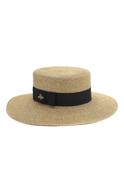 Шляпа с лентой и декором GUCCI, арт. 454667/3HA28, фото 1