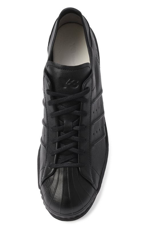 Кожаные кеды Superstar Y-3 IE3237 Чёрный  IE3237 Фото 6