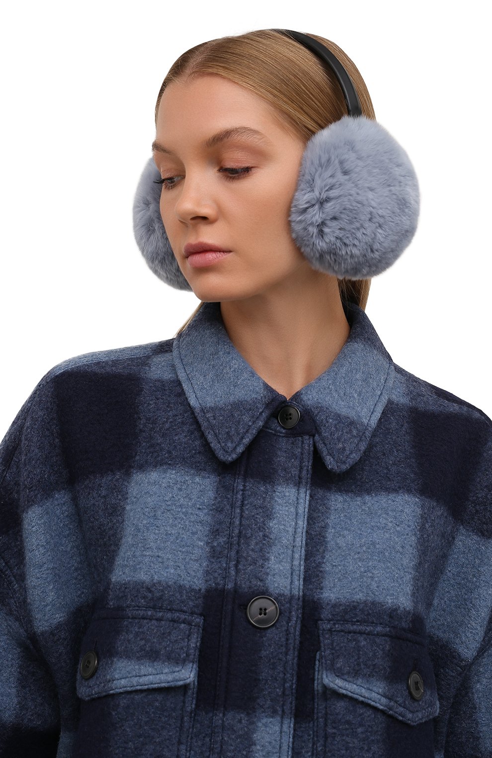 Наушники из меха кролика YVES SALOMON, арт. 8WAA819XXREXX, фото 2