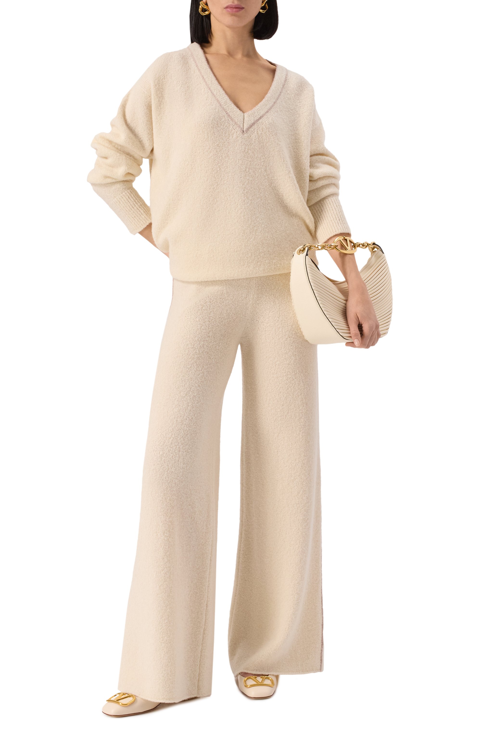 Брюки из кашемира и шелка MVST, арт. MUW125, фото 2