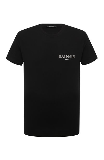 Мужская хлопковая футболка BALMAIN, арт. DH1EF000/GD84