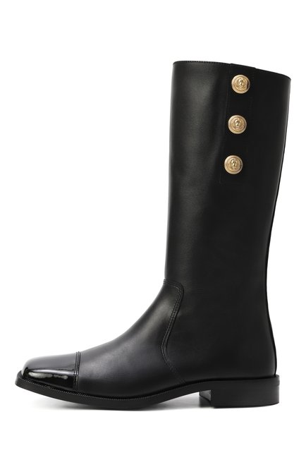 Кожаные сапоги BALMAIN, арт. BX0A46