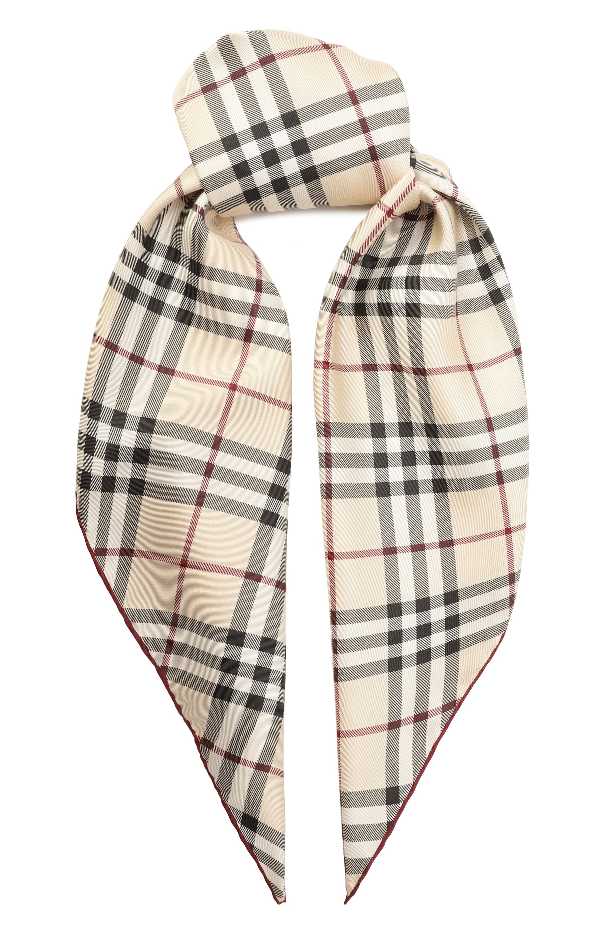 Шелковый платок BURBERRY, арт. 8095223, фото 1