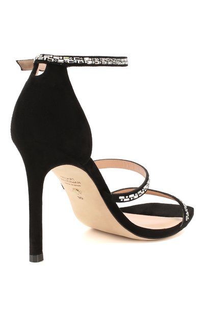 Замшевые босоножки STUART WEITZMAN, арт. S6155, фото 4