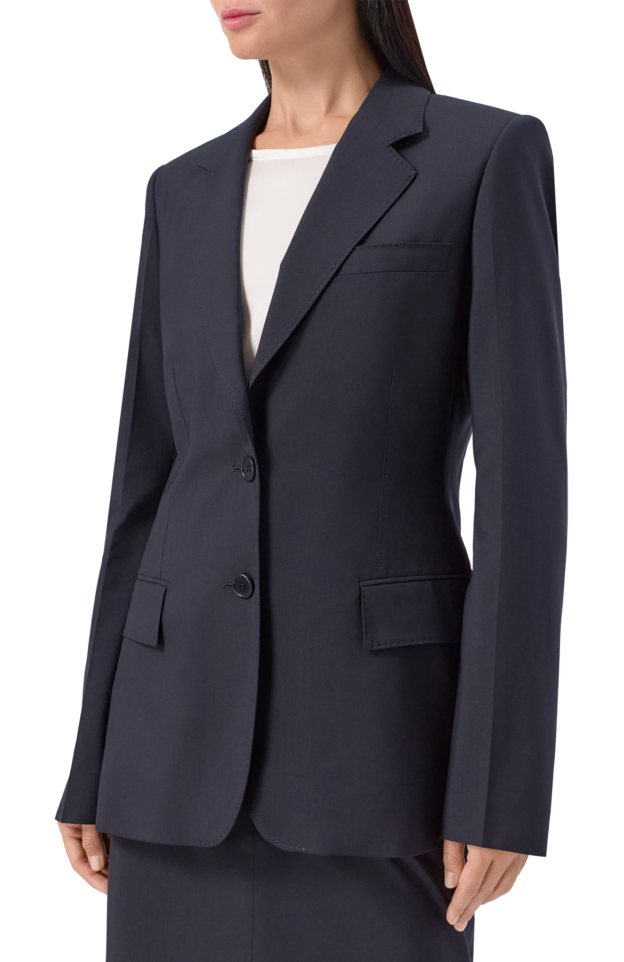 Жакет из шерсти и шелка MVST, арт. 25E/X2P/0/L041/3038, фото 3