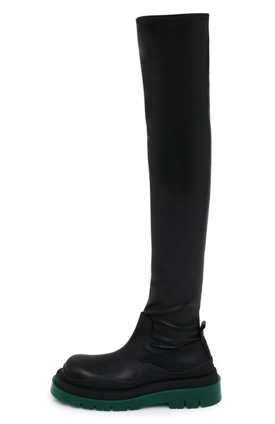 Кожаные ботфорты bv tire BOTTEGA VENETA, арт. 630303/VBP71, фото 3