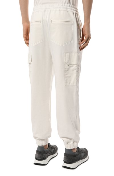 Хлопковые джоггеры BRUNELLO CUCINELLI, арт. MW836B2294, фото 4