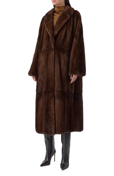 Шуба из норки РУССКИЙ МЕХ, арт. 71 РМ, фото 3