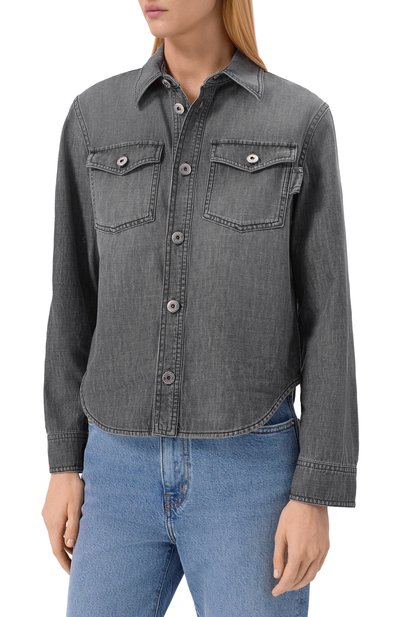 Джинсовая рубашка BOTTEGA VENETA, арт. 841034/V5S00, фото 3