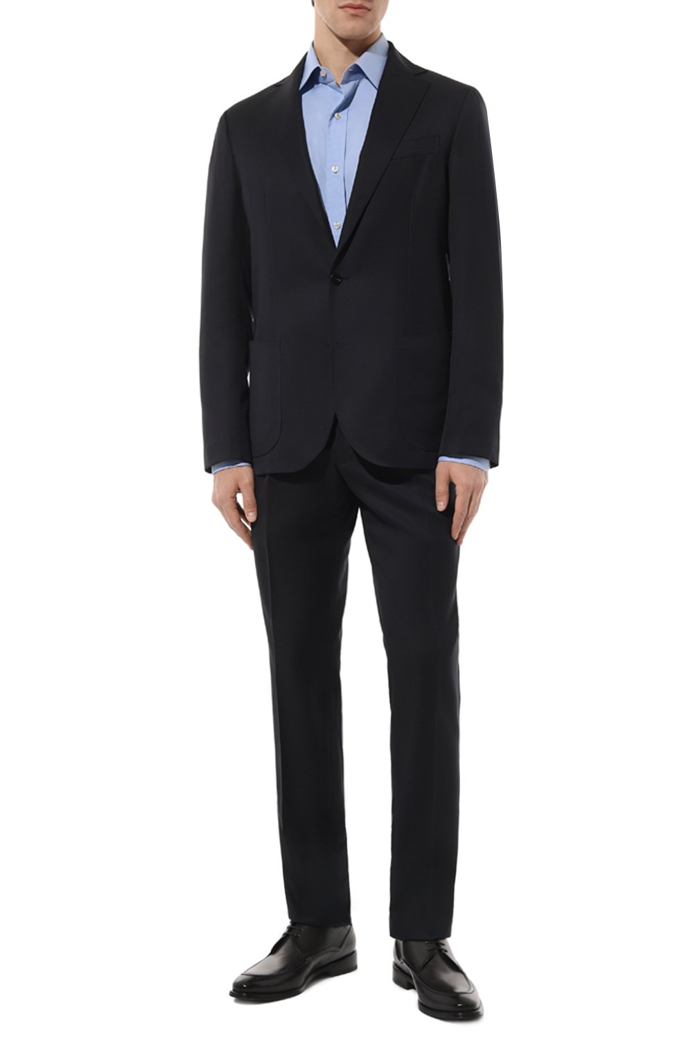 Шерстяной костюм MVST темно-синего цвета по цене 220500 руб., арт. SG4200S0690002, фото 1 Шерстяной костюм MVST, арт. SG4200S0690002, фото 1