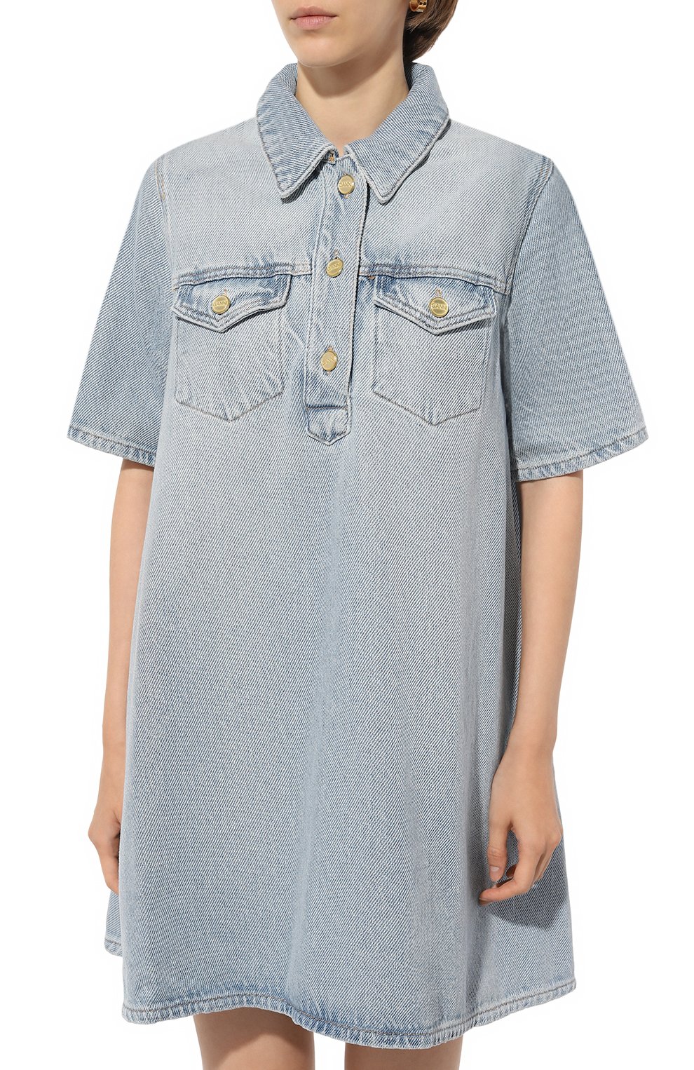 Джинсовое платье GANNI, арт. J1503/6658, фото 3