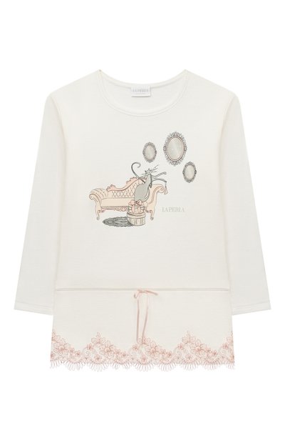 Хлопковая пижама LA PERLA, арт. 54931/2A-6A, фото 2