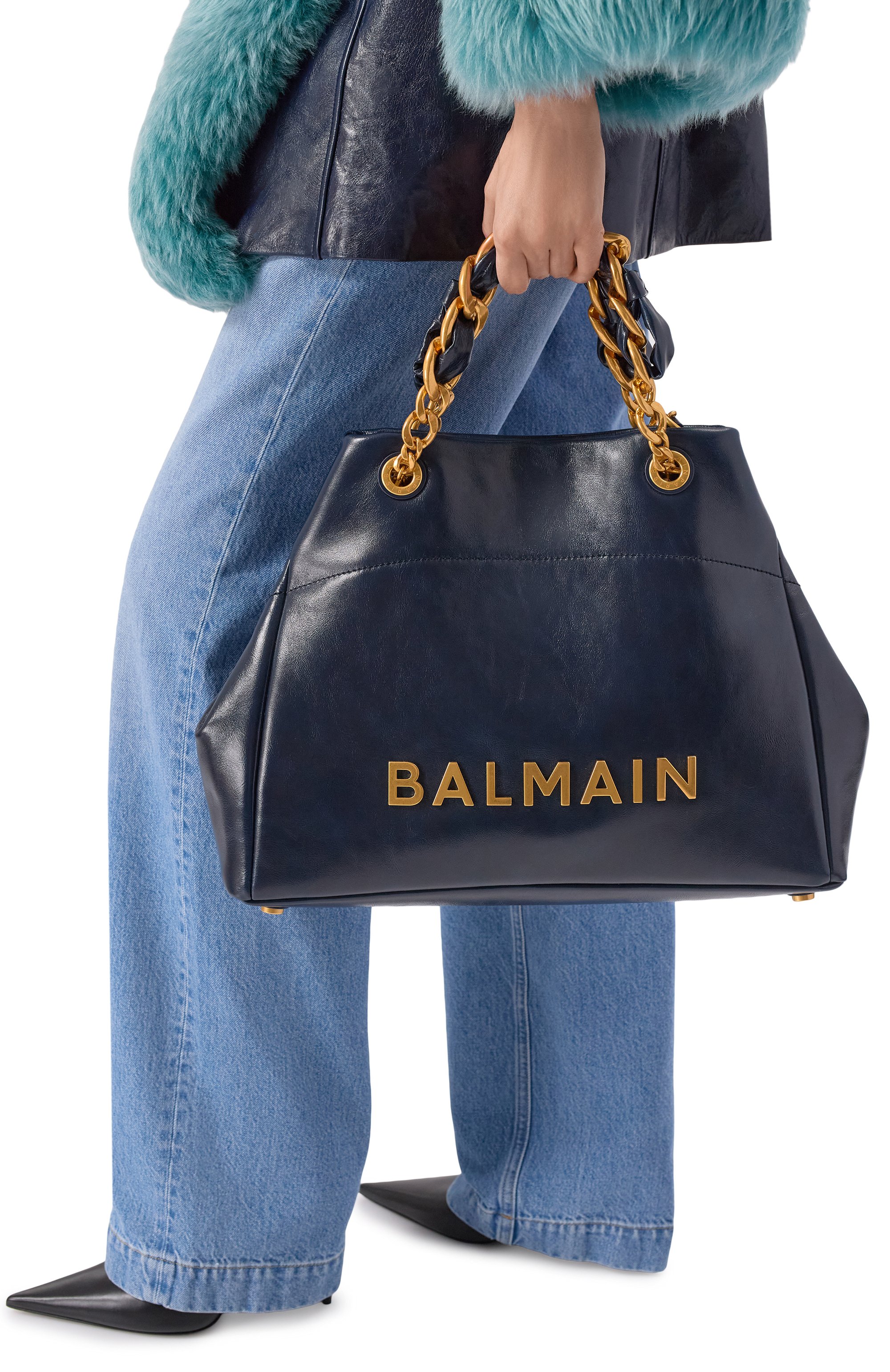 Сумка-тоут 1945 soft BALMAIN, арт. FN0FF827/LTFL, фото 2