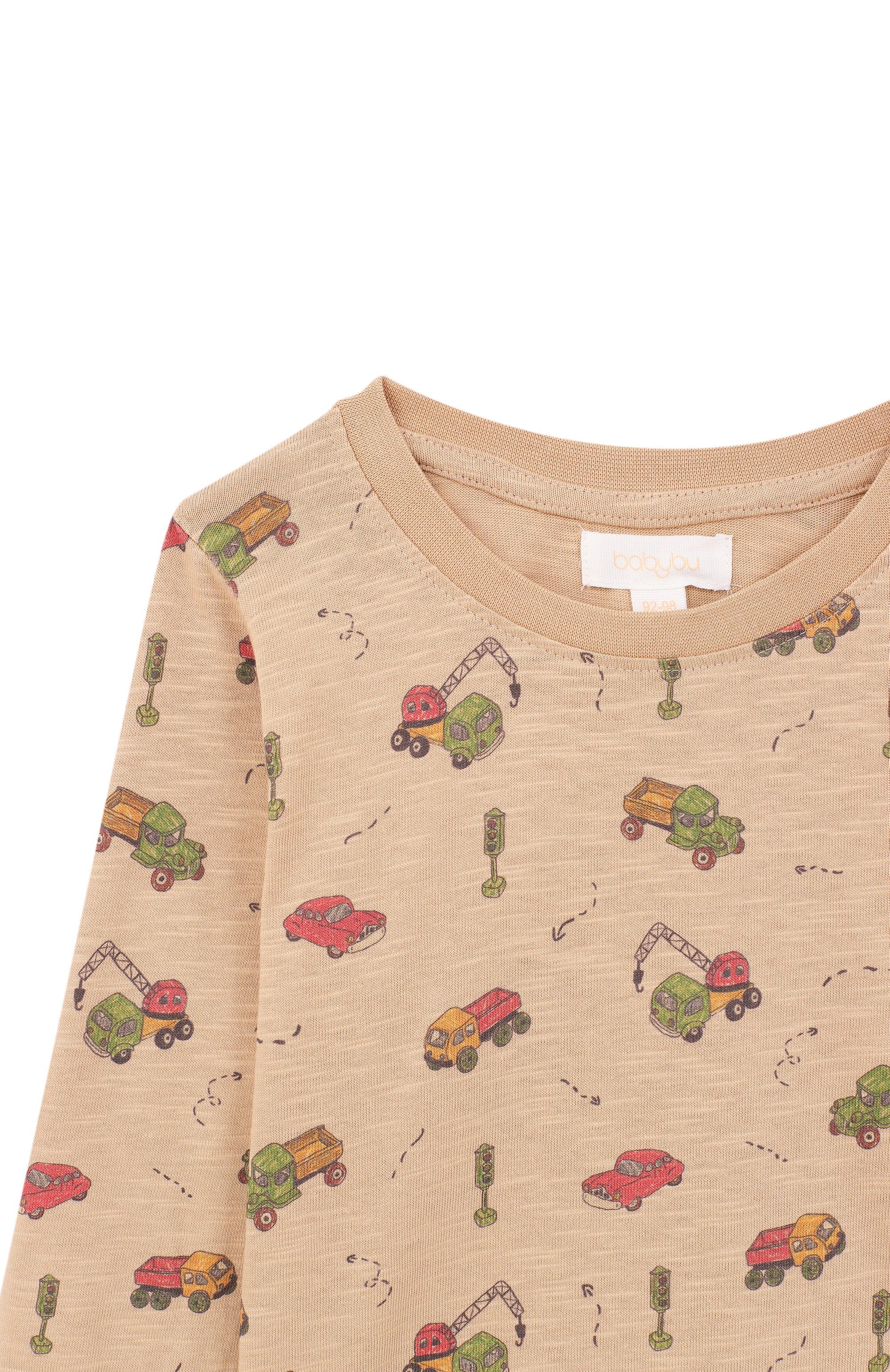 Хлопковый лонгслив BABYBU, арт. BI-B1077W246, фото 3