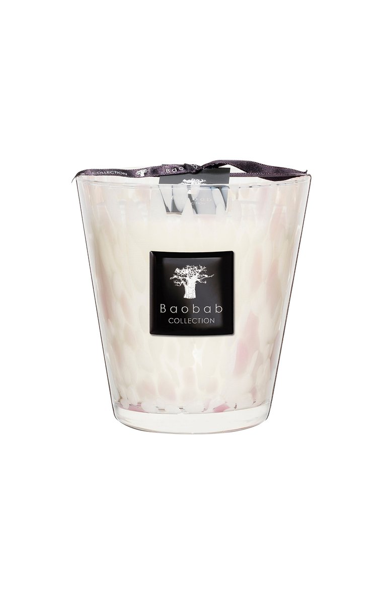 Свеча pearls max 16 white pearls BAOBAB бесцветного цвета, арт. 5415198116788 | Фото 1 (Региональные ограничения белый список (Axapta Mercury): Не проставлено; Нос: Не проставлено; Ограничения доставки: flammable, fragile-2)
