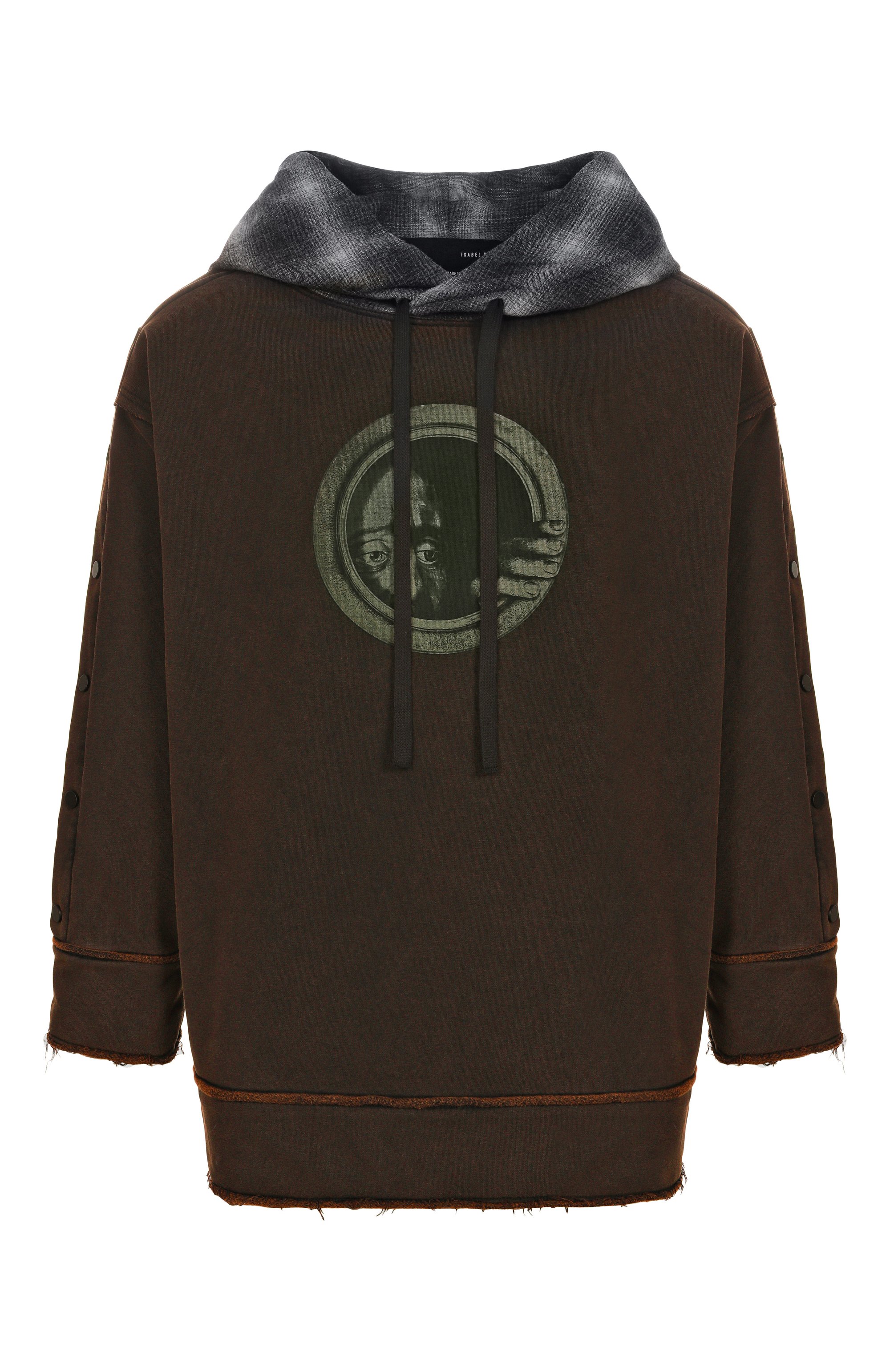 Хлопковое худи ISABEL BENENATO, арт. UJ05PF25, фото 1