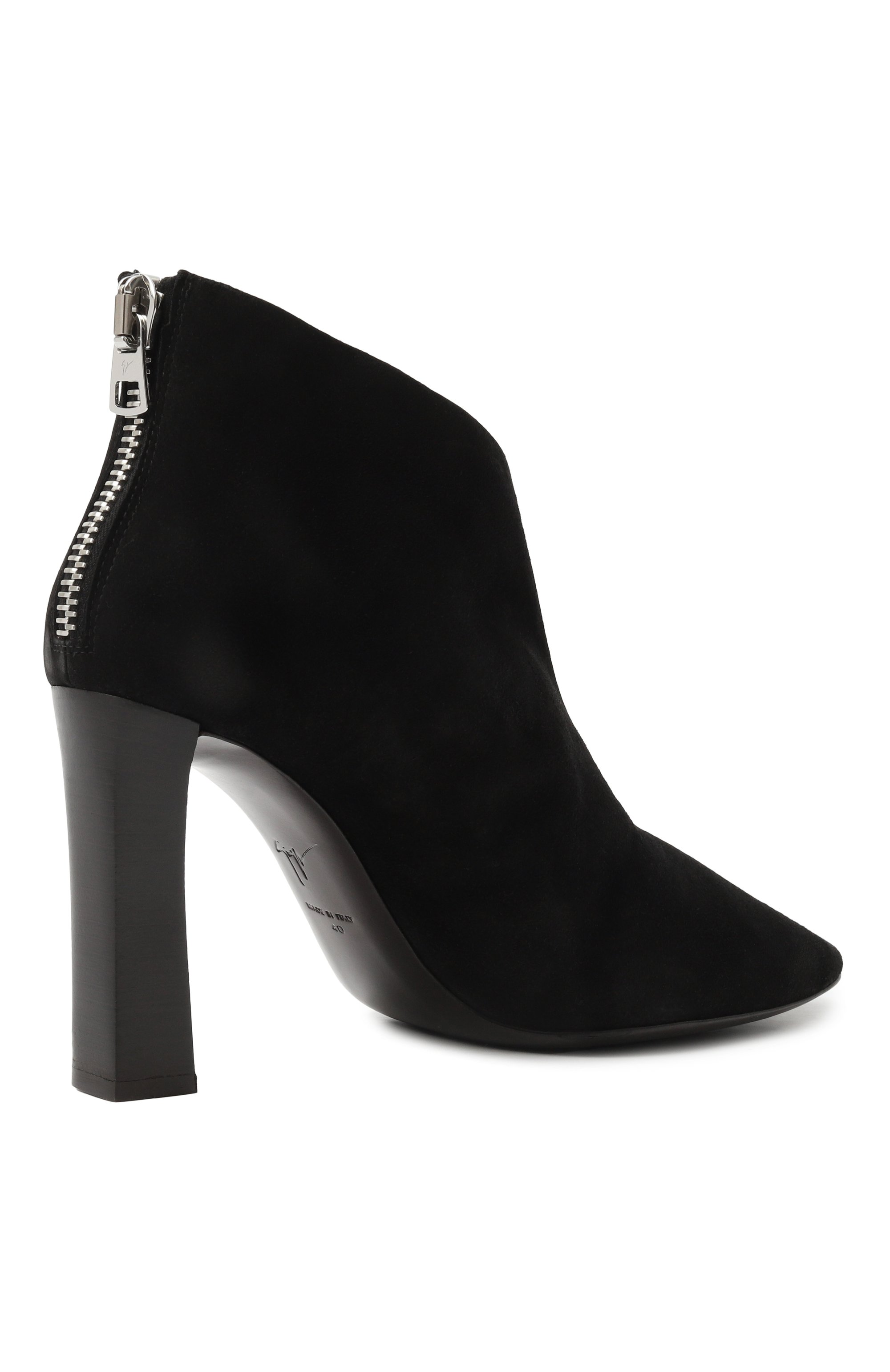 Замшевые ботильоны losie 90 GIUSEPPE ZANOTTI DESIGN, арт. I470020, фото 5