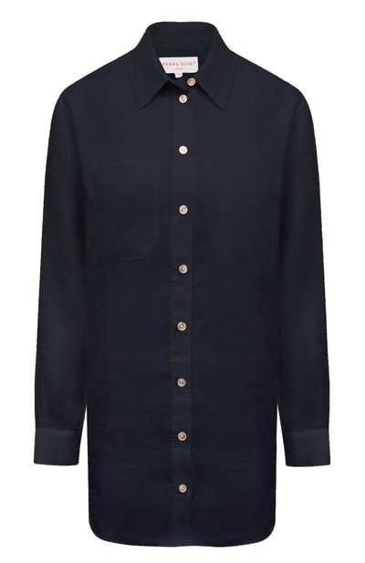 Женская льняная рубашка DEREK ROSE, арт. 1516-SICI001