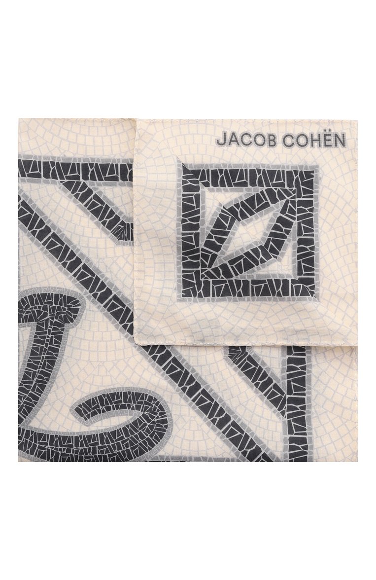 Мужские джинсовые шорты JACOB COHEN светло-бежевого цвета, арт. JUM_0E001 054 S2544 TR | Фото 7 (Материал внешний: Хлопок, Деним; Длина Шорты М: До колена; Случай: Повседневный; Стили: Кэжуэл; Принт: Без принта; Автоматизация состава: Проставлено; Детали: Без декора; Автоматизация ТО: Проставлено)