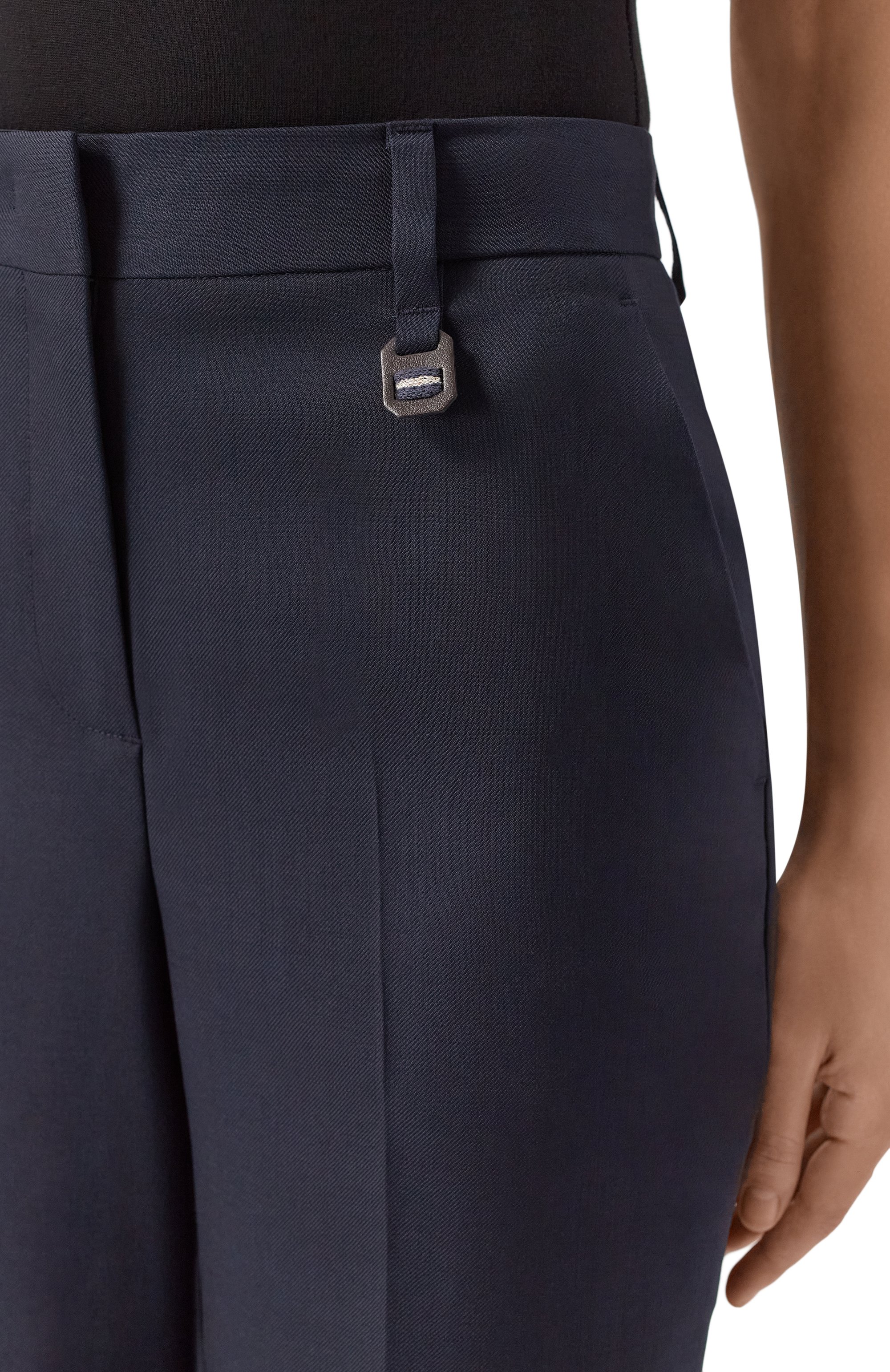 Шерстяные брюки LORENA ANTONIAZZI, арт. PA01A/5004, фото 5