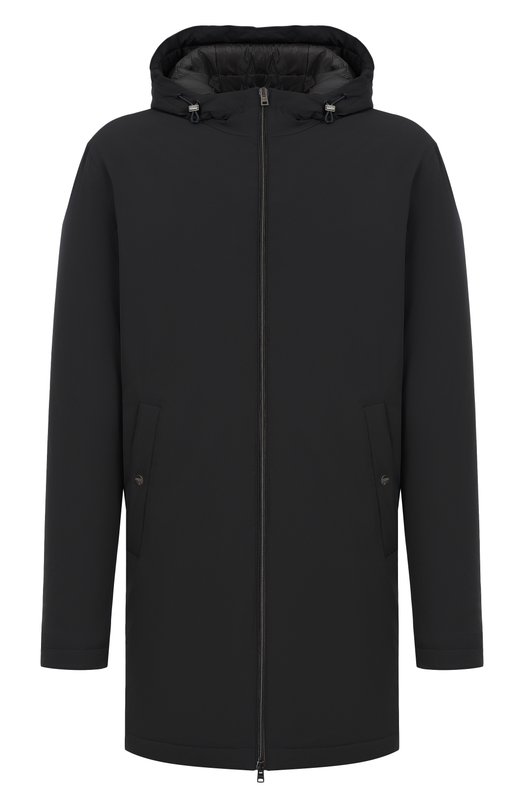 Утепленная куртка Herno PA00030UR/12387SZ Чёрный PA00030UR/12387SZ