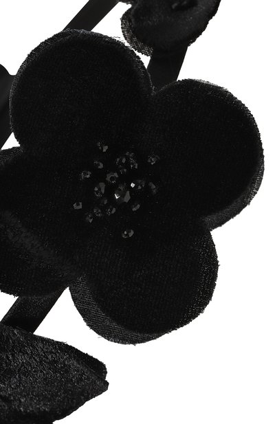 Ободок для волос PANFIL черного цвета по цене 19000 руб., арт. 0-T-vlflw, фото 4 Ободок для волос PANFIL, арт. 0-T-vlflw, фото 4