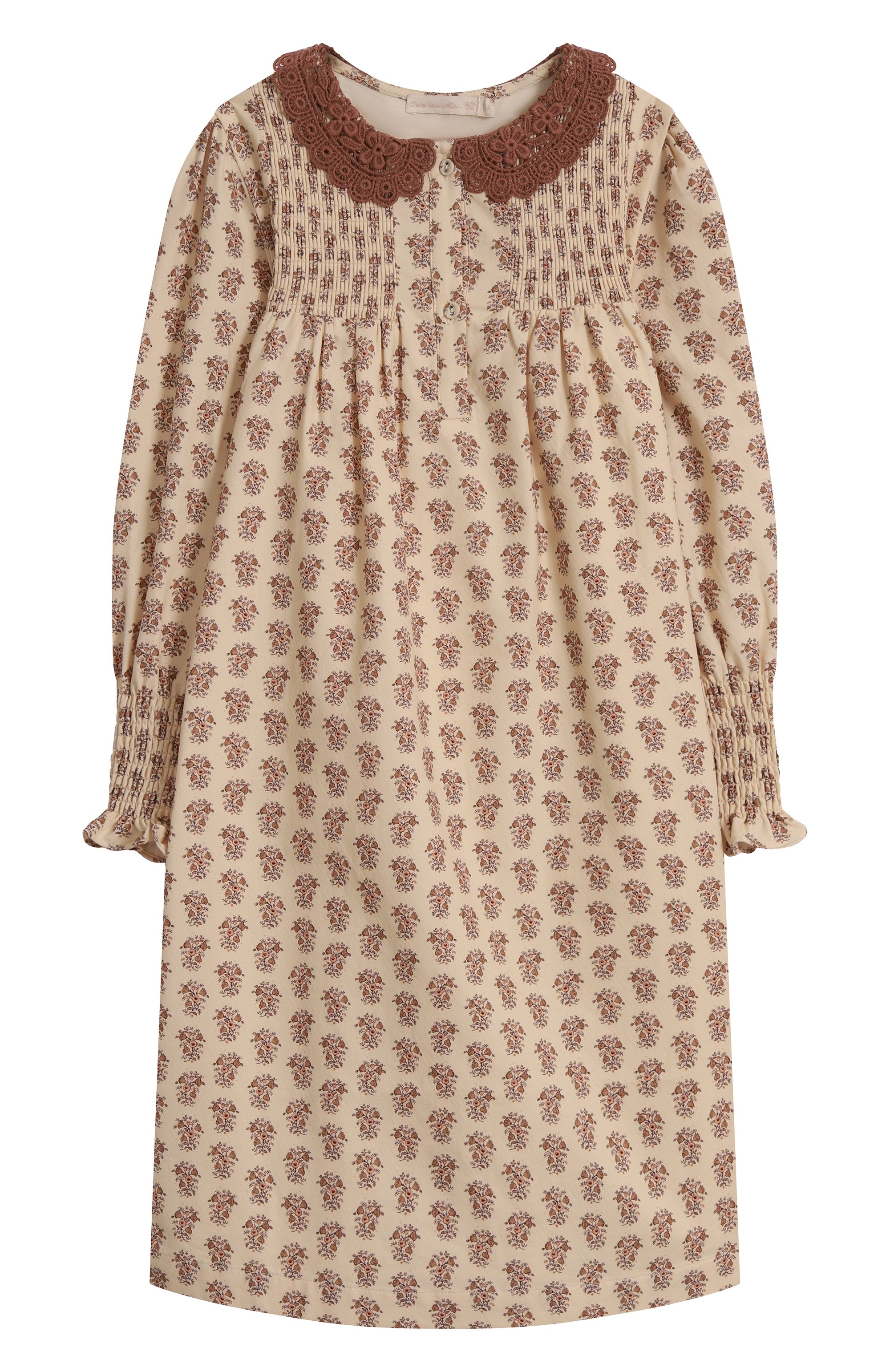 Хлопковое платье C`ERA UNA VOLTA, арт. AW25DR00321, фото 1