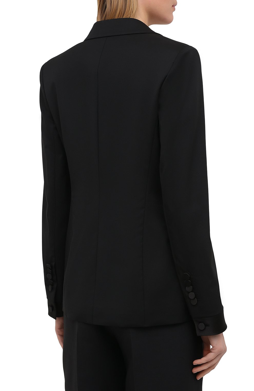 Шерстяной жакет TOM FORD черного цвета по цене 299500 руб., арт. GI2814-FAX733, фото 4 Шерстяной жакет TOM FORD, арт. GI2814-FAX733, фото 4