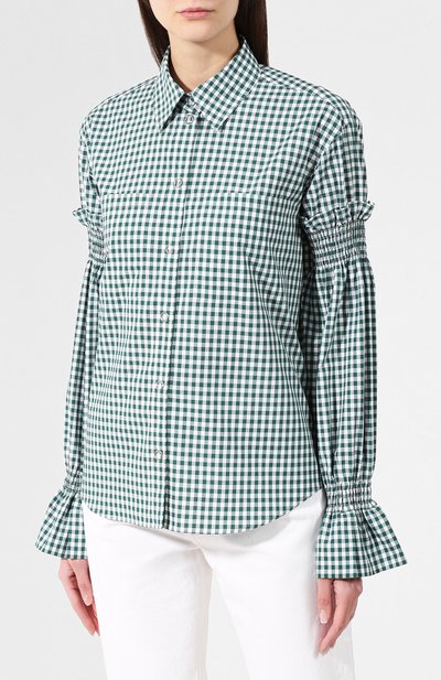 Хлопковая рубашка BURBERRY, арт. 4548962, фото 3