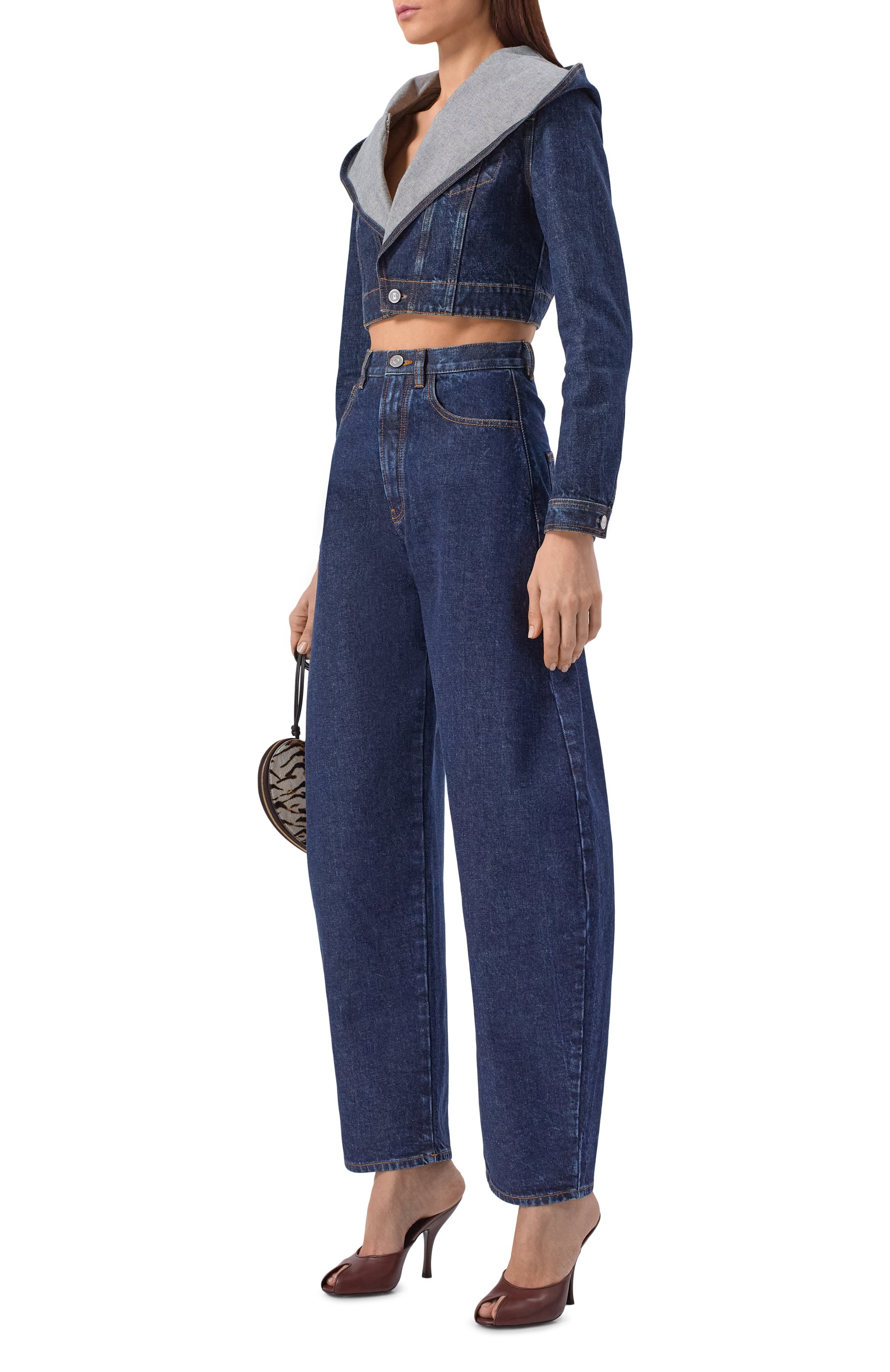 Джинсы ALAIA, арт. AA9P0176D014C, фото 2