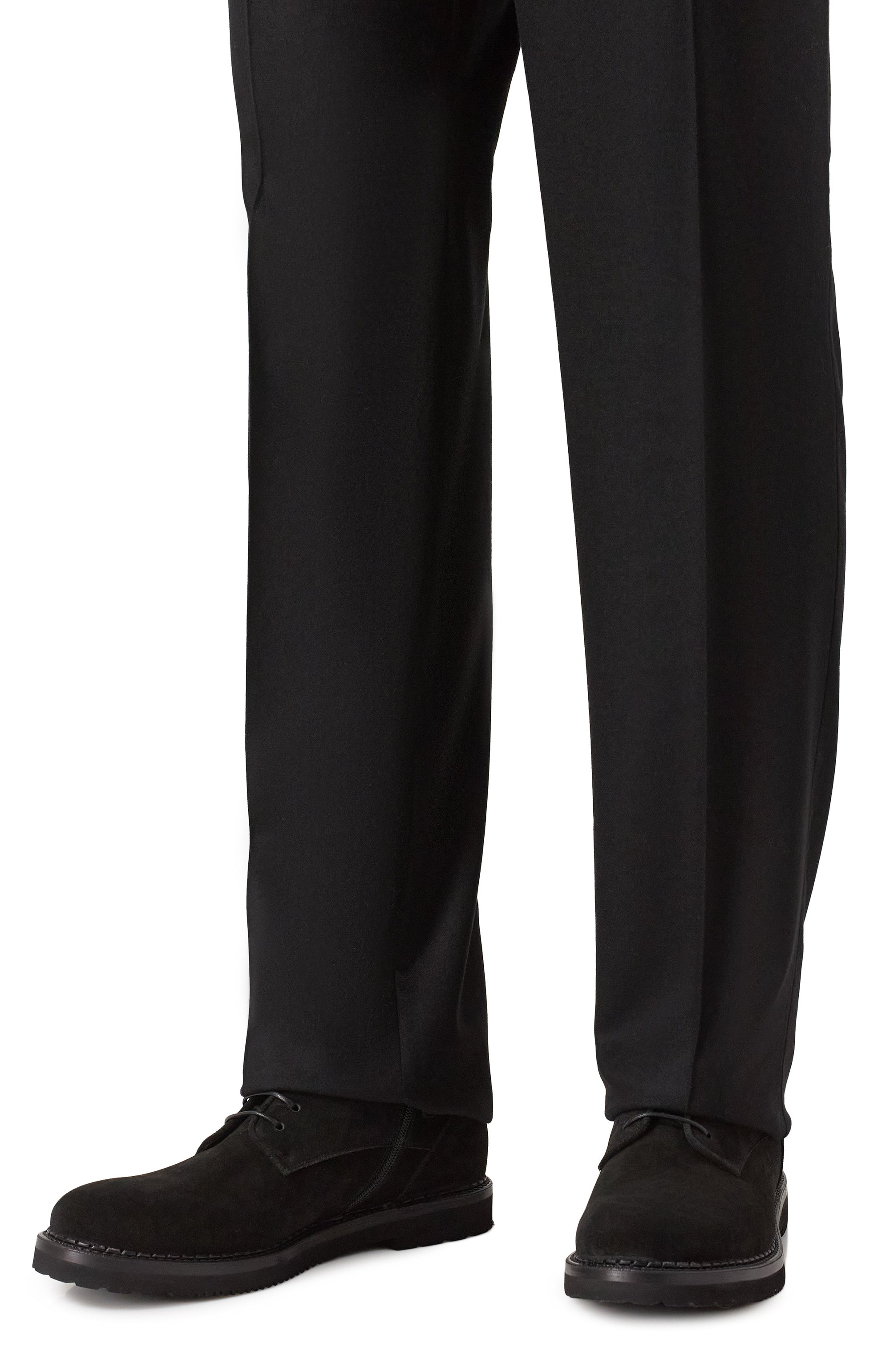 Замшевые ботинки W.GIBBS черного цвета по цене 63050 руб., арт. 2035016/CAM0SCI0 RAIN, фото 3 Замшевые ботинки W.GIBBS, арт. 2035016/CAM0SCI0 RAIN, фото 3