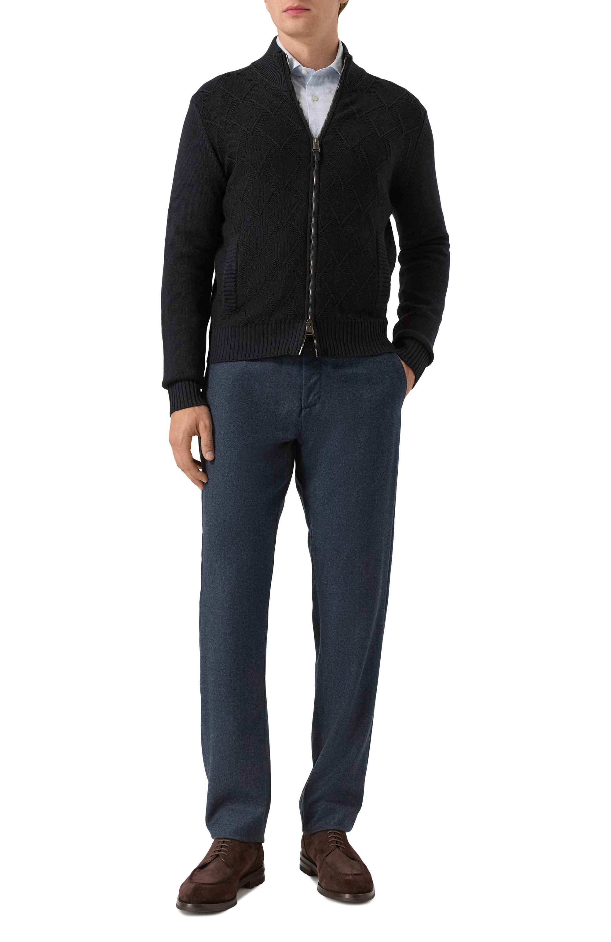 Шерстяной кардиган CANALI, арт. C1137/MK02360, фото 2