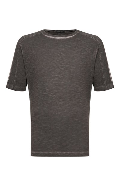 Мужская футболка из хлопка и льна TRANSIT, арт. CFUTRC5400E