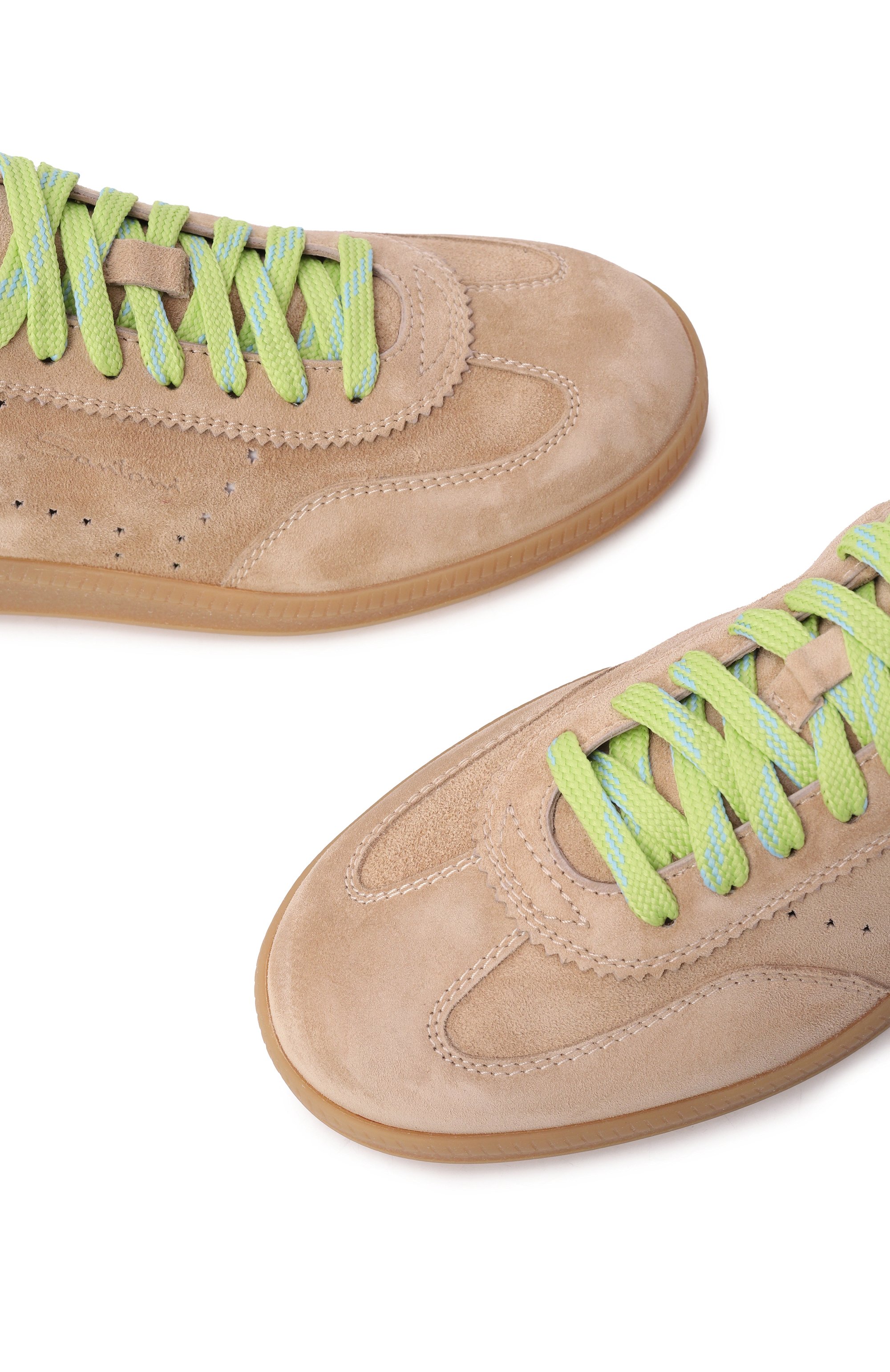 Замшевые кеды dbs oly SANTONI, арт. WBPG61340FARTKCL, фото 7