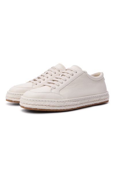 Мужские кожаные кеды GIORGIO ARMANI, арт. GM003220/AF19222