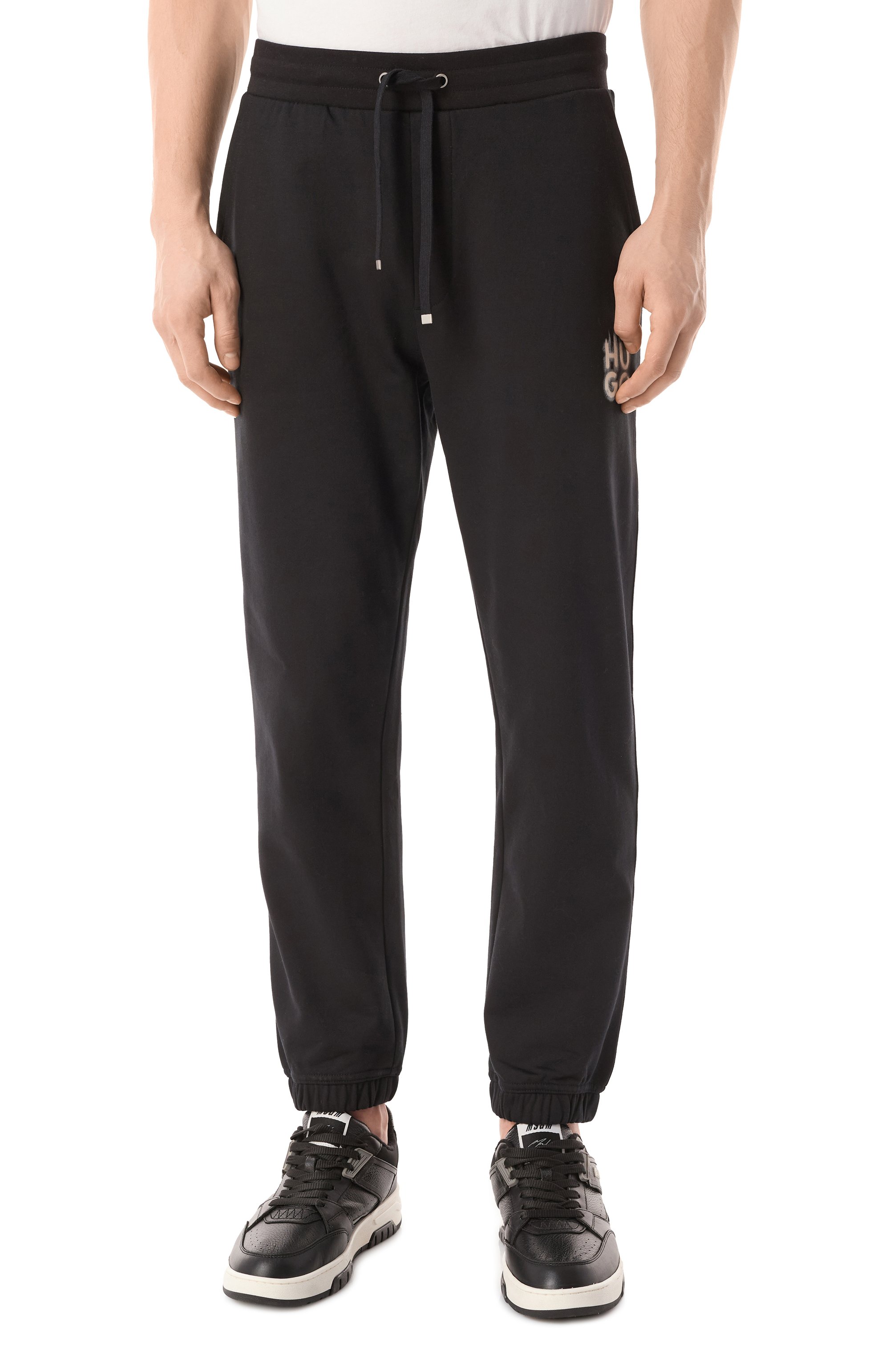 Хлопковые джоггеры HUGO, арт. 50530435, фото 3