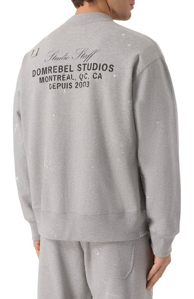 Хлопковый свитшот DOMREBEL, арт. M STAFF SWEATSHIRT, фото 4