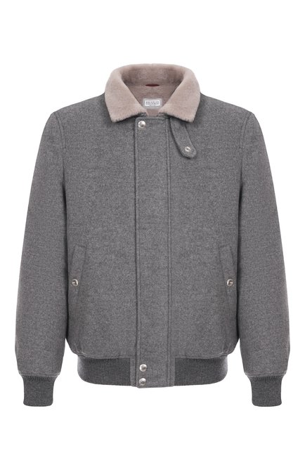 Мужской кашемировый бомбер BRUNELLO CUCINELLI, арт. MT4016887