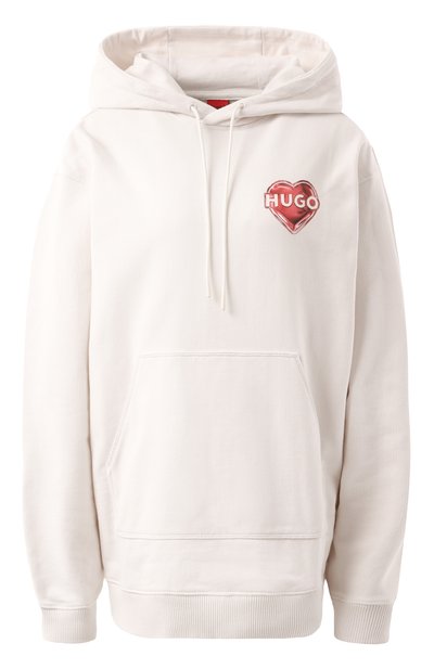 Женский хлопковое худи HUGO, арт. 50534047