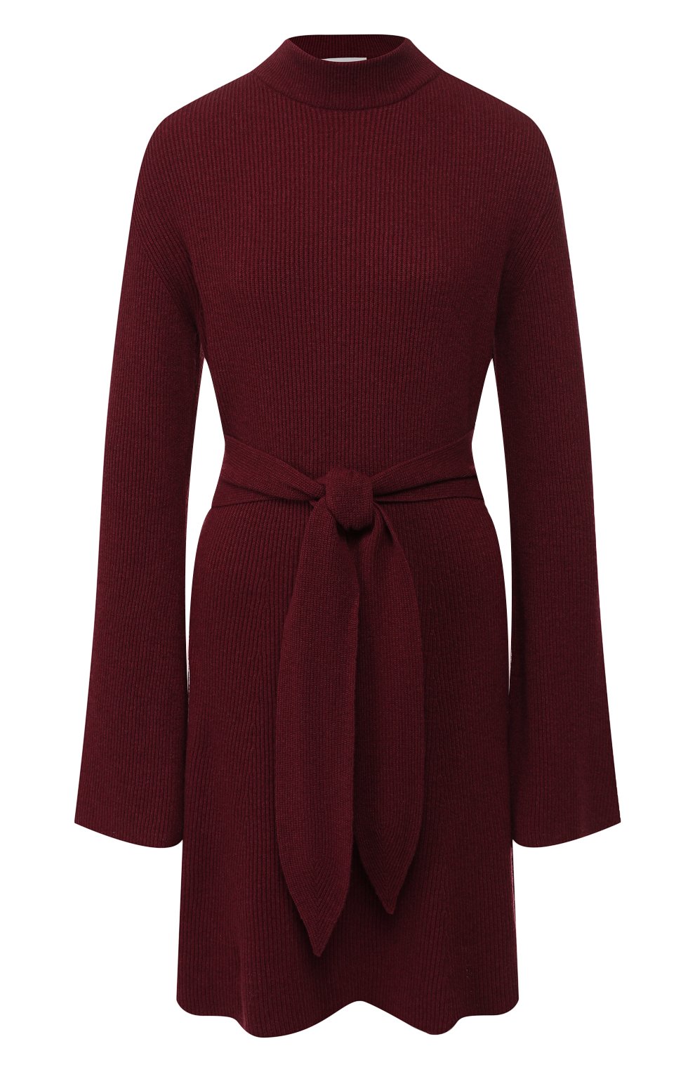 Платье с поясом NANUSHKA, арт. ABHAYA_BERRY_CASHMERE BLEND RIB, фото 1