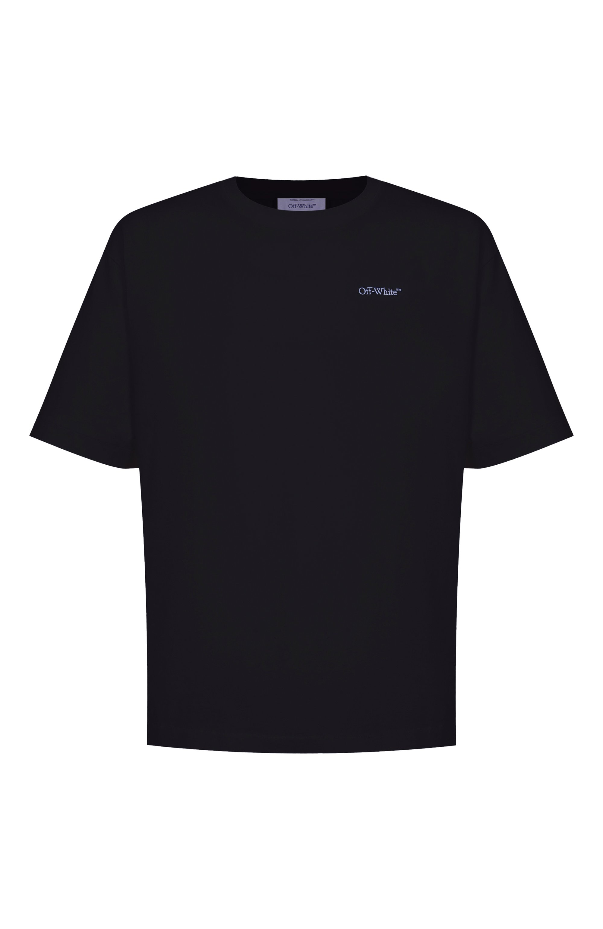 Хлопковая футболка OFF-WHITE, арт. 0MAA120S25JER00G, фото 1