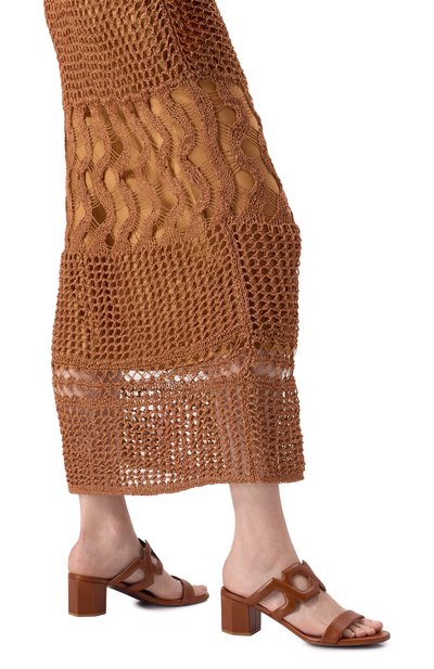 Кожаные мюли BOUGEOTTE, арт. HS55S-LEGANA-RUST, фото 3