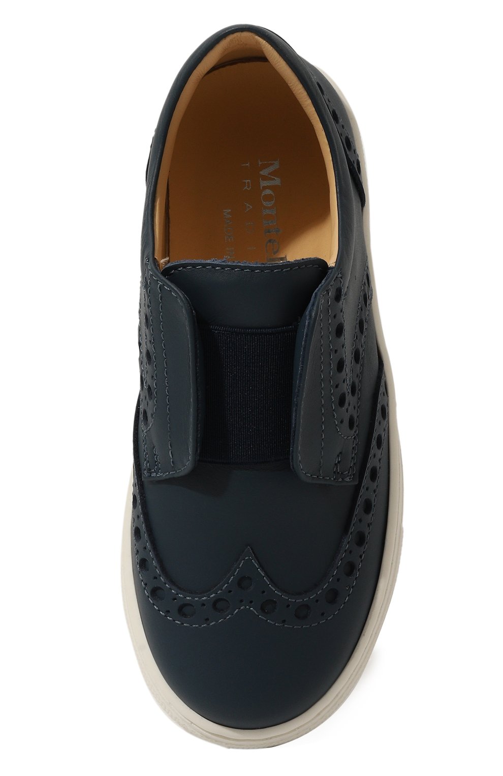 Кожаные слипоны MONTELPARE TRADITION, арт. MT17957/28-35, фото 4