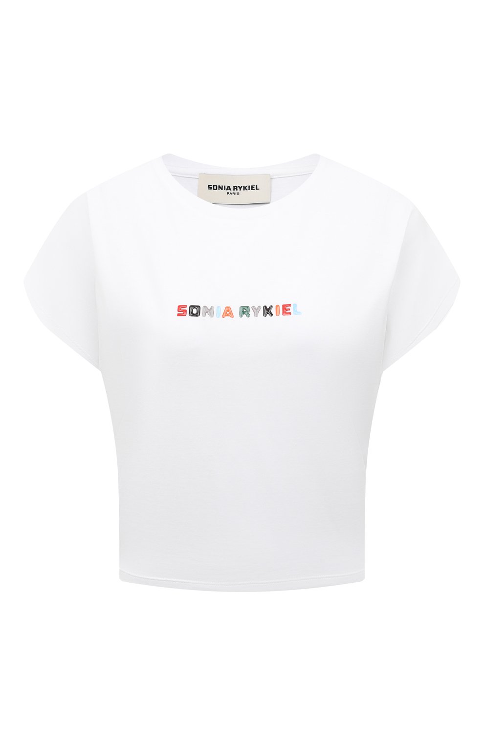 Хлопковая футболка SONIA RYKIEL, арт. 23E78T51, фото 1