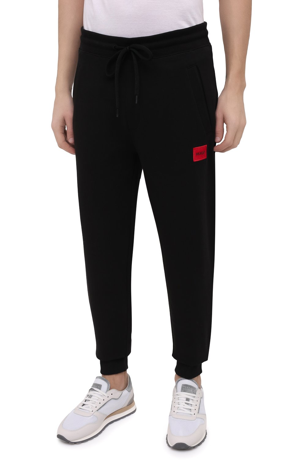 Хлопковые джоггеры HUGO, арт. 50447963, фото 3