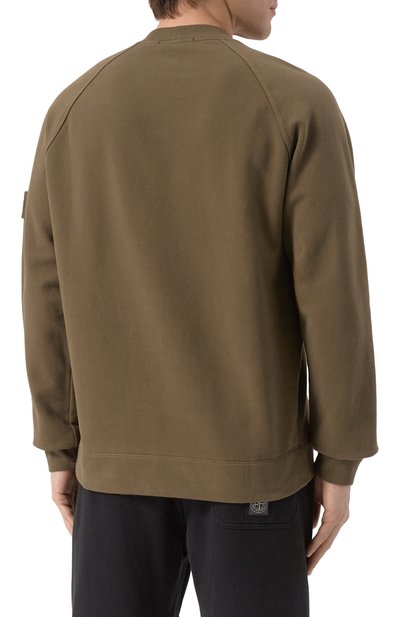 Хлопковый свитшот STONE ISLAND, арт. 8115629F7, фото 4